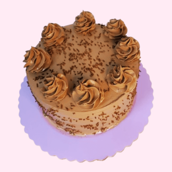 Pastel de tres leches de chocolate