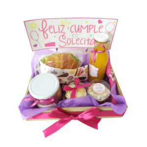 Bandeja sorpresa feliz cumple