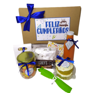 Caja sorpresa cumple hombre